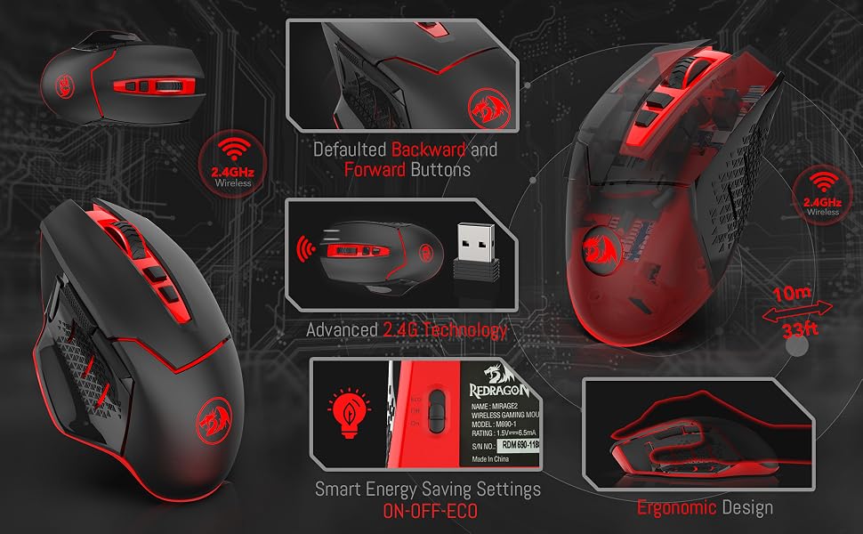 Redragon-M690-1-Wireless-Gaming-Mouse-with-DPI-Shifting-2-Side-Buttons-2400-DPI-Ergonomic-Design-8-Buttons-Black-15