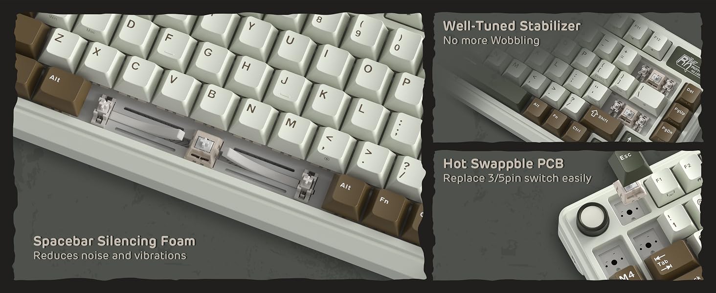 Keyboards-RK-ROYAL-KLUDGE-Mechanical-Keyboard-L75-RGB-2-4Ghz-BT-Wired-Cream-Switch-Knight-Black-5