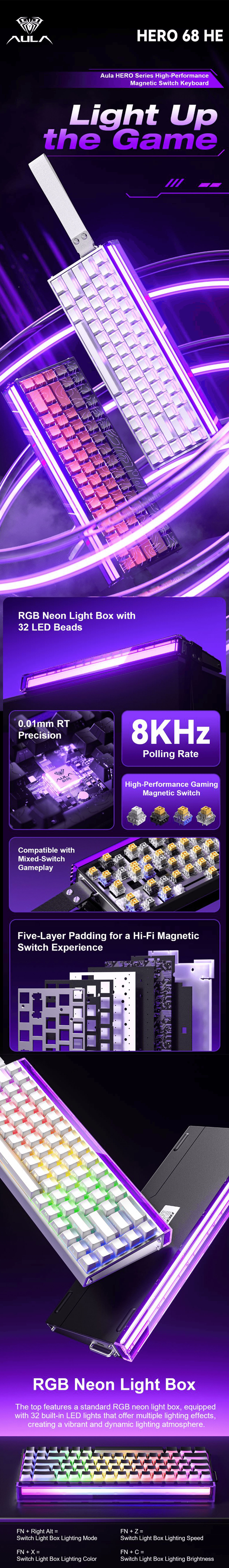 Keyboards-AULA-HERO-68-Wired-8K-Returns-RGB-Keyboard-White-Contour-Keycaps-HERO68-WC-K-1
