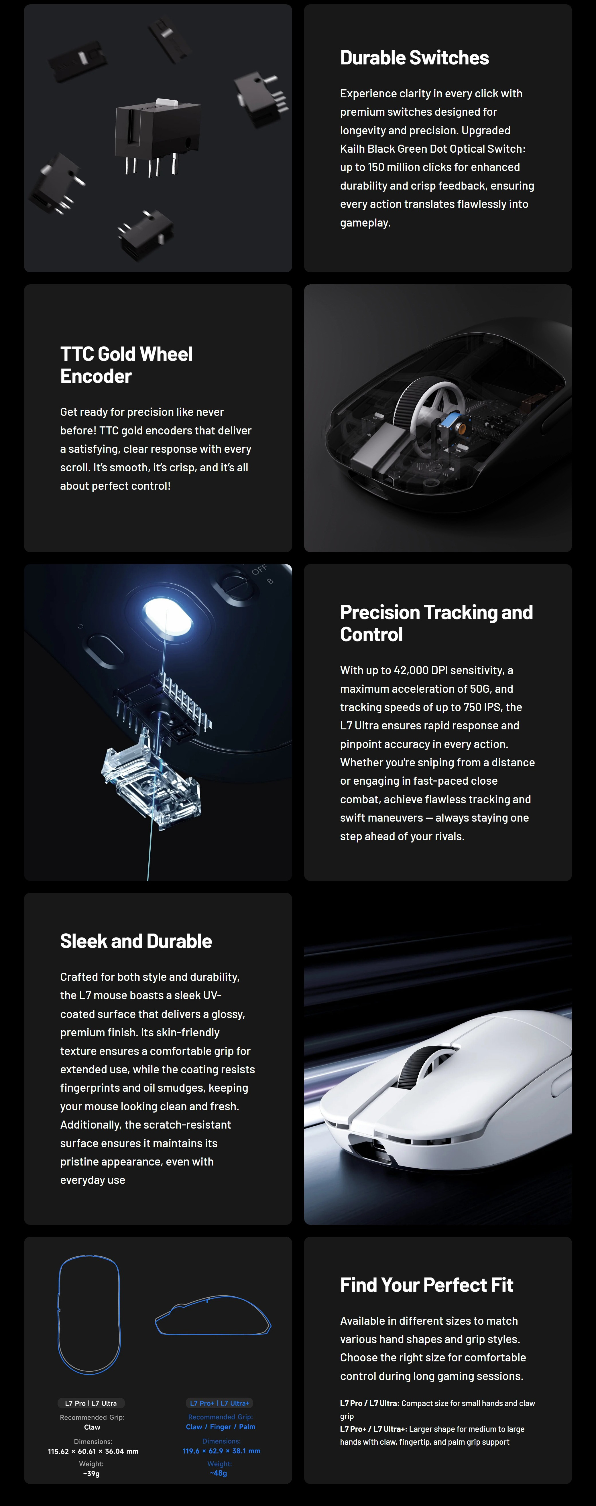 MCHOSE-L7-Ultra-8K-Lightweight-Wireless-Black-Mouse-Kailh-Optical-Switch-MSMCL715KH-2 MCHOSE-L7-Ultra-8K-Lightweight-Wireless-Black-Mouse-Kailh-Optical-Switch-MSMCL715KH-2