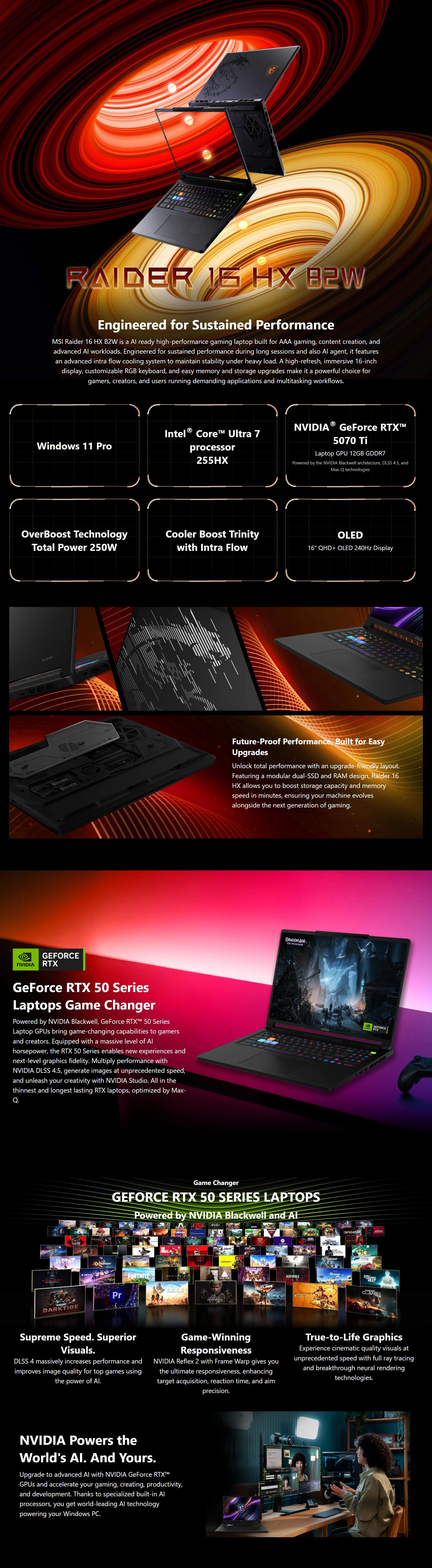 MSI-Laptops-MSI-Raider-16-HX-B2WH-16in-QHD-240Hz-Ultra-7-255HX-RTX-5070-Ti-512GB-SSD-16GB-RAM-W11P-Gaming-Laptop-Raider-16-HX-B2WH-406AU-1