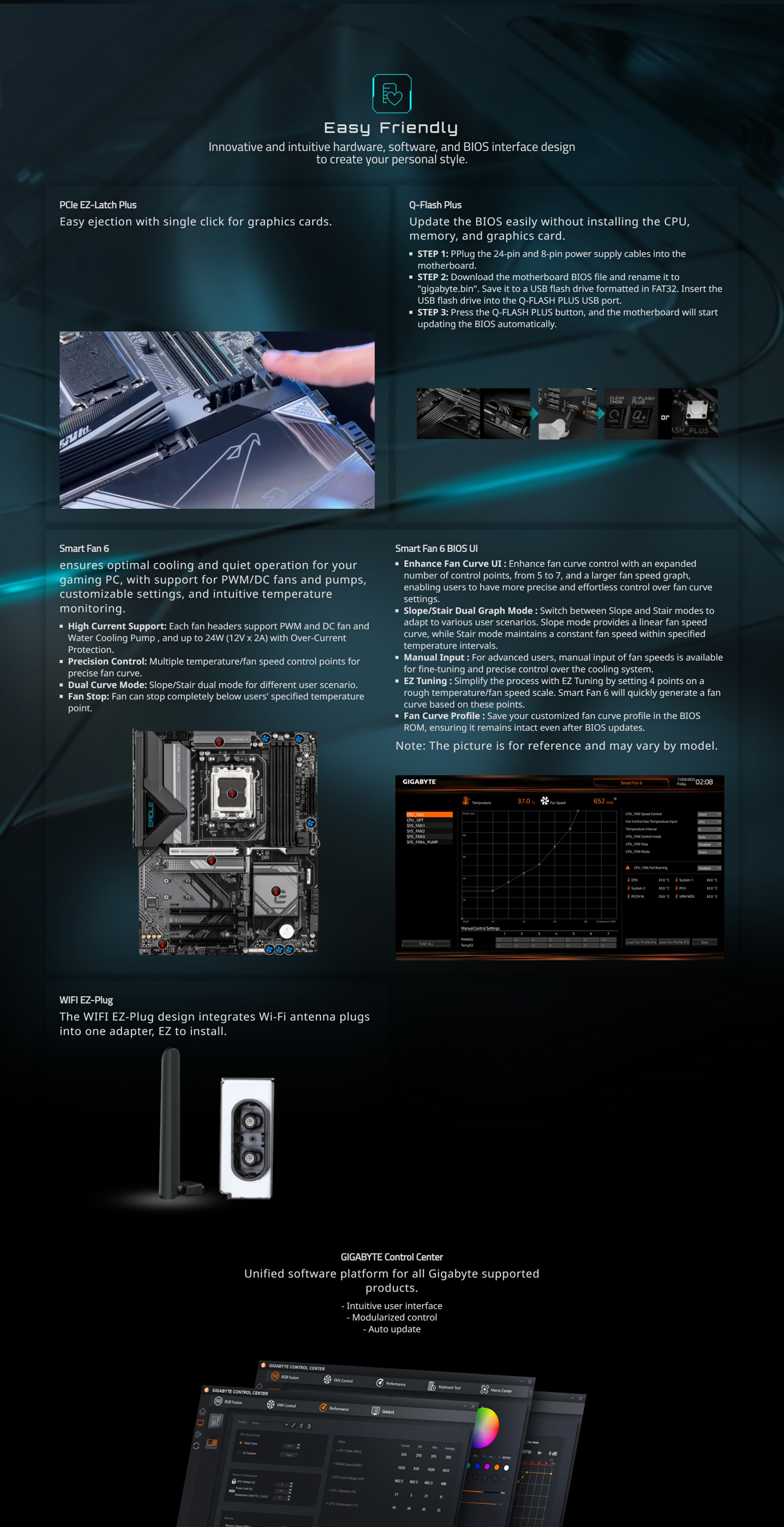 AMD-AM5-Gigabyte-B650E-Eagle-WIFI6E-AM5-ATX-Motherboard-B650E-EAGLE-WIFI6E-2