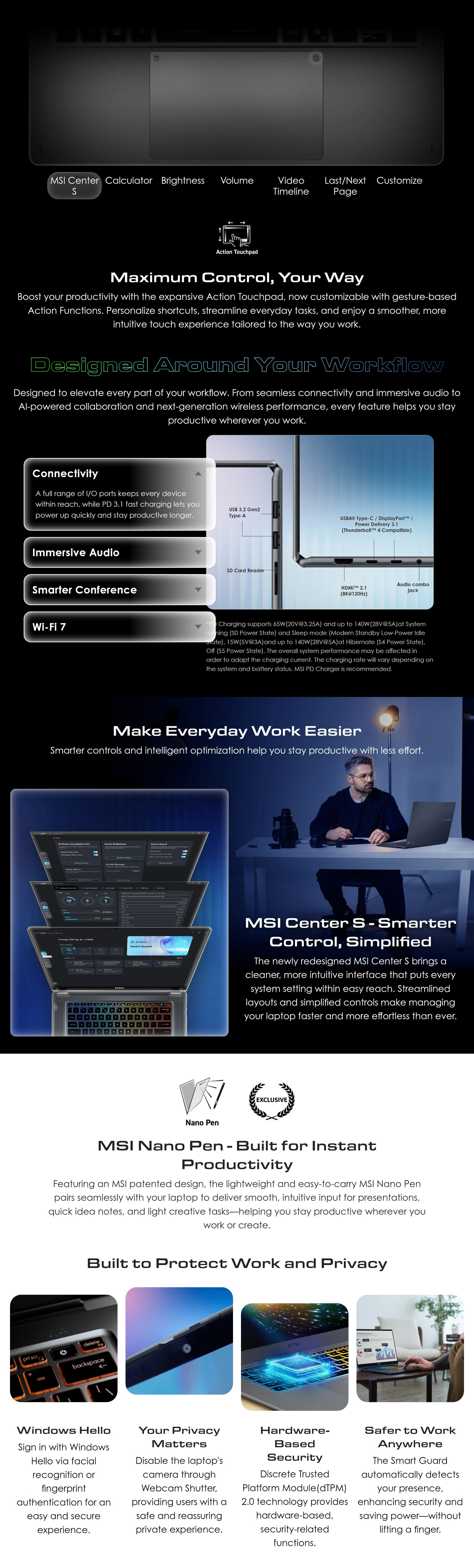 MSI-Laptops-MSI-Prestige-N16-Flip-AI-C1XMT-16in-2-8K-OLED-Touch-120Hz-RTX-Spark-N1X-1TB-SSD-32GB-RAM-W11P-Laptop-Prestige-N16-Flip-AI-C1XMT-060AU-2