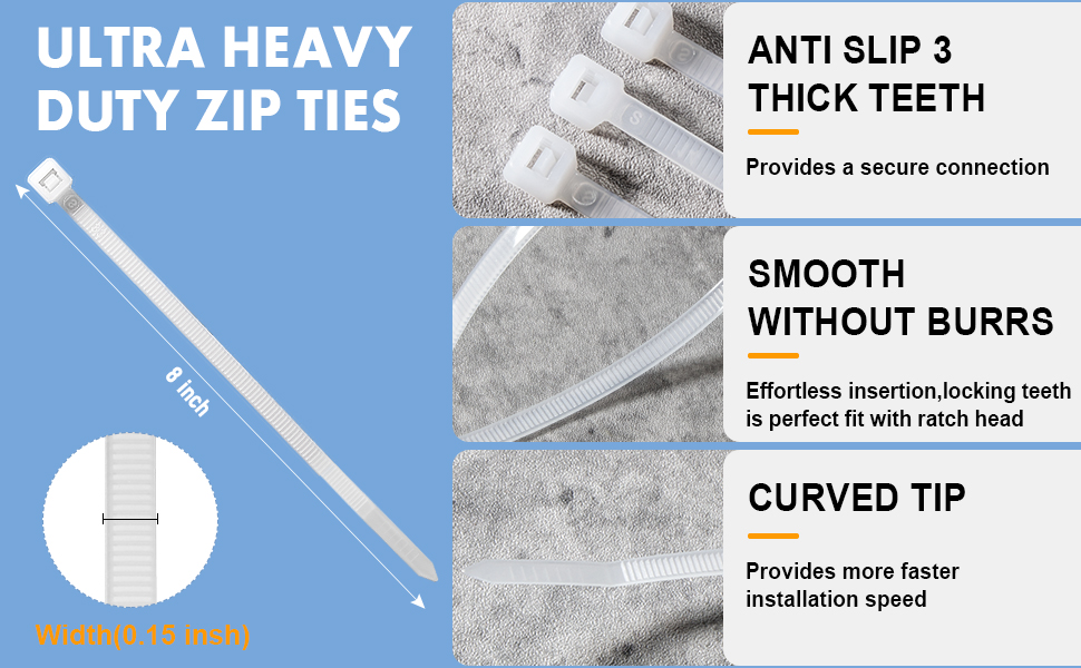 Outdoor-Tools-100-Pack-White-Cable-Ties-8-Inch-Nylon-Zip-Ties-40-lb-Tensile-Strength-4-6mm-Wide-UV-Resistant-Self-Locking-Wire-Ties-for-Indoor-and-Outdoor-Use-9 Outdoor-Tools-100-Pack-White-Cable-Ties-8-Inch-Nylon-Zip-Ties-40-lb-Tensile-Strength-4-6mm-Wide-UV-Resistant-Self-Locking-Wire-Ties-for-Indoor-and-Outdoor-Use-9