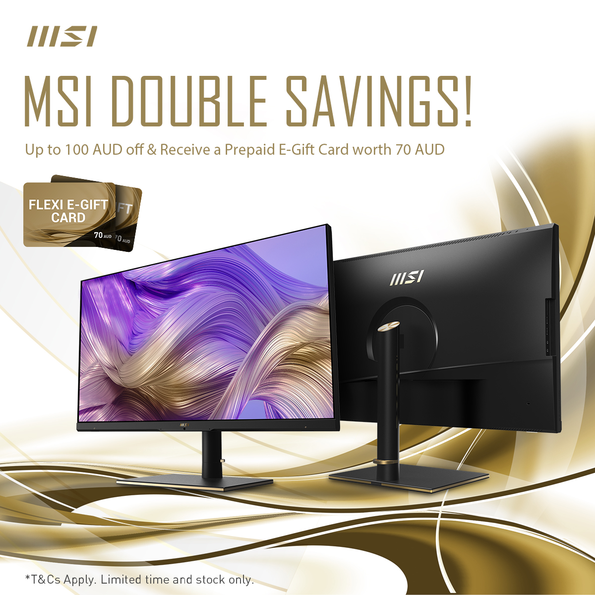 MSI MS321UP Gift Card Promotion
