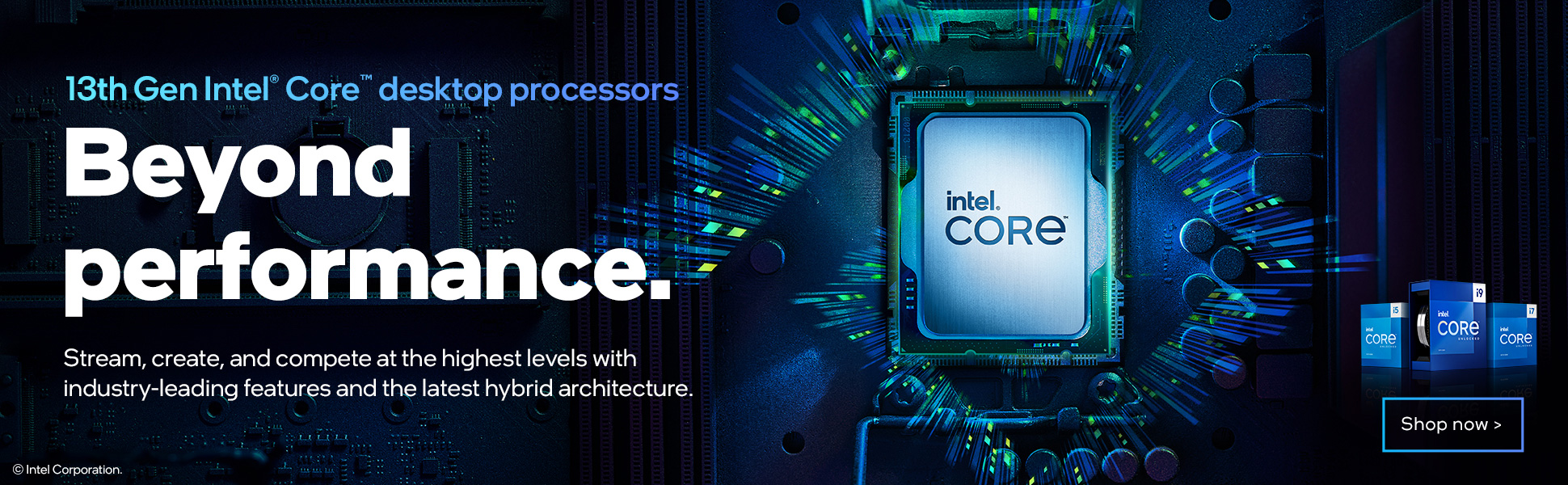 13th Gen Intel® Core™ Desktop Processors