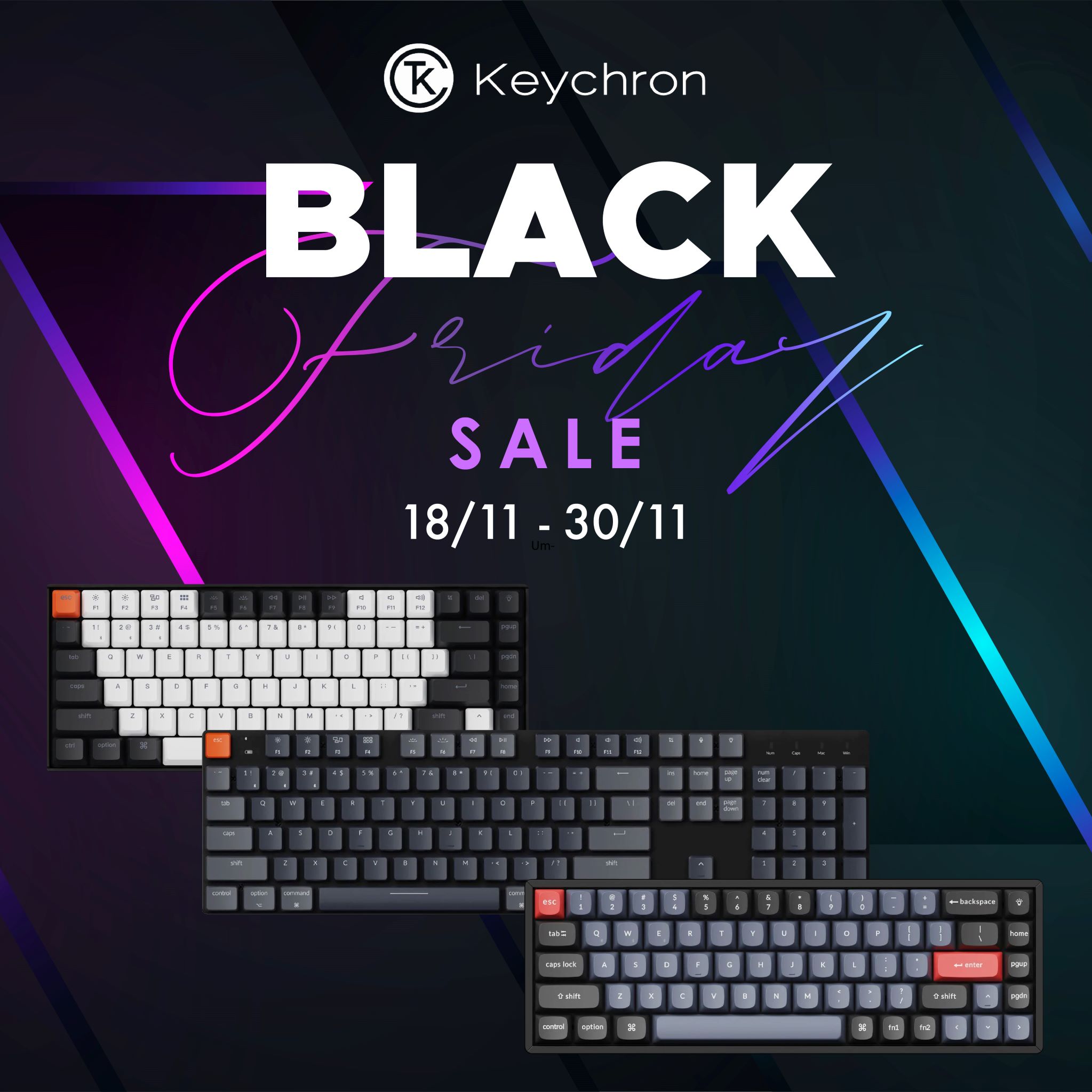 Save with Keychron for Black Friday