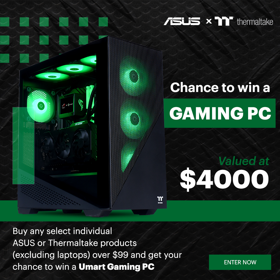 ASUS X Thermaltake Umart Exclusive Giveaway - Your Chance to Win a Gaming PC Valued at $4000