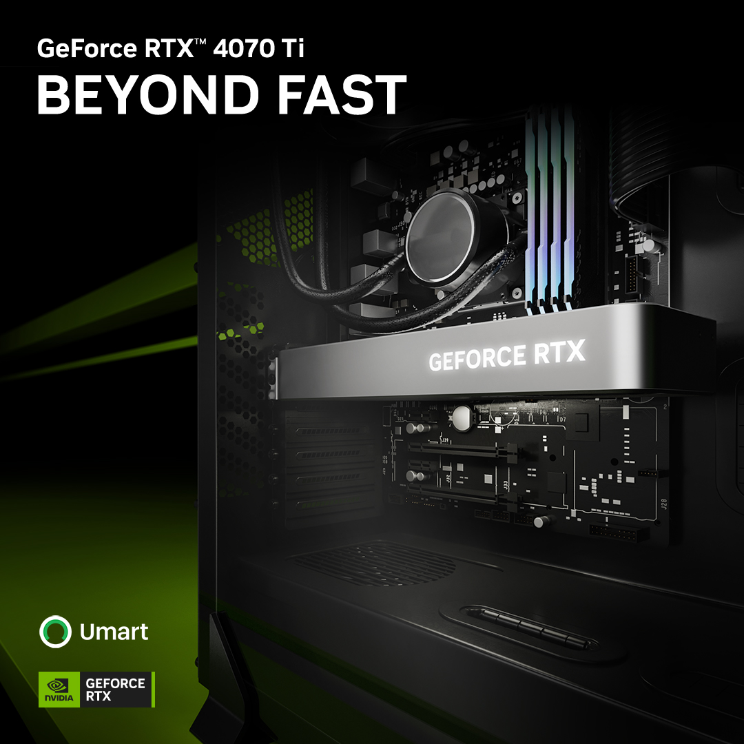 Get equipped with GeForce RTX™ 4070 Ti Today!