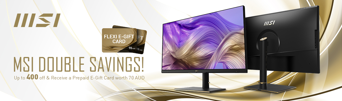 MSI MS321UP Save $400 Off + Gift Card Promotion 