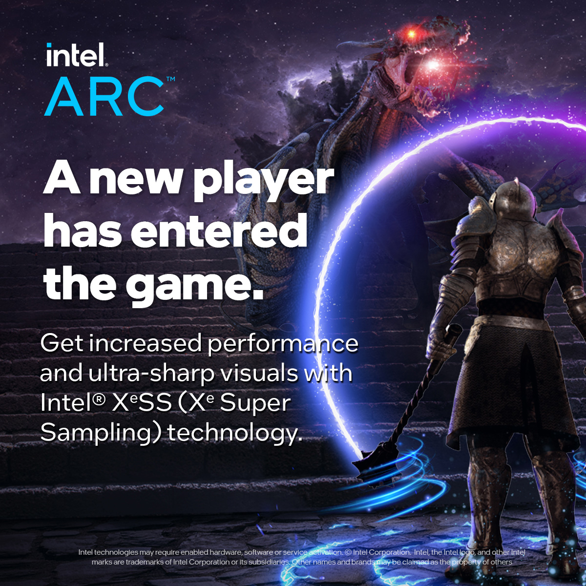 Intel ARC - Get increased performance and ultra-sharp visuals with Intel technology 