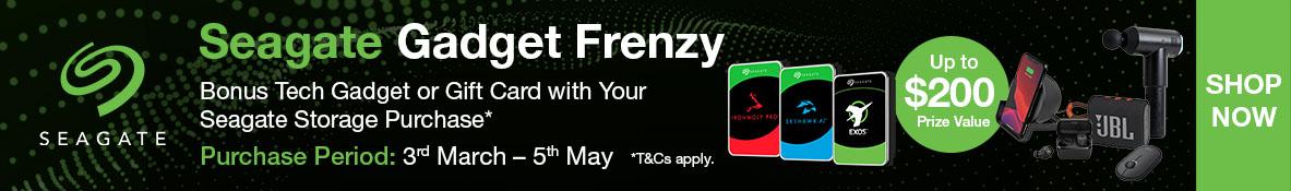 Seagate Gadget Frenzy - Bonus Tech Gadget or Gift Card with Your Seagate Storage Purchase