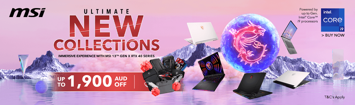 Save Up to $1900 with MSI's New Collections - 13th Gen x RTX40 Series