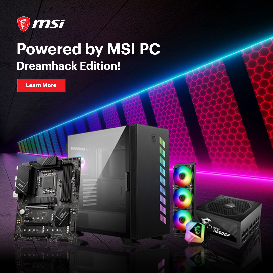 Check Out the Powered by MSI PC - Dreamhack Edition!