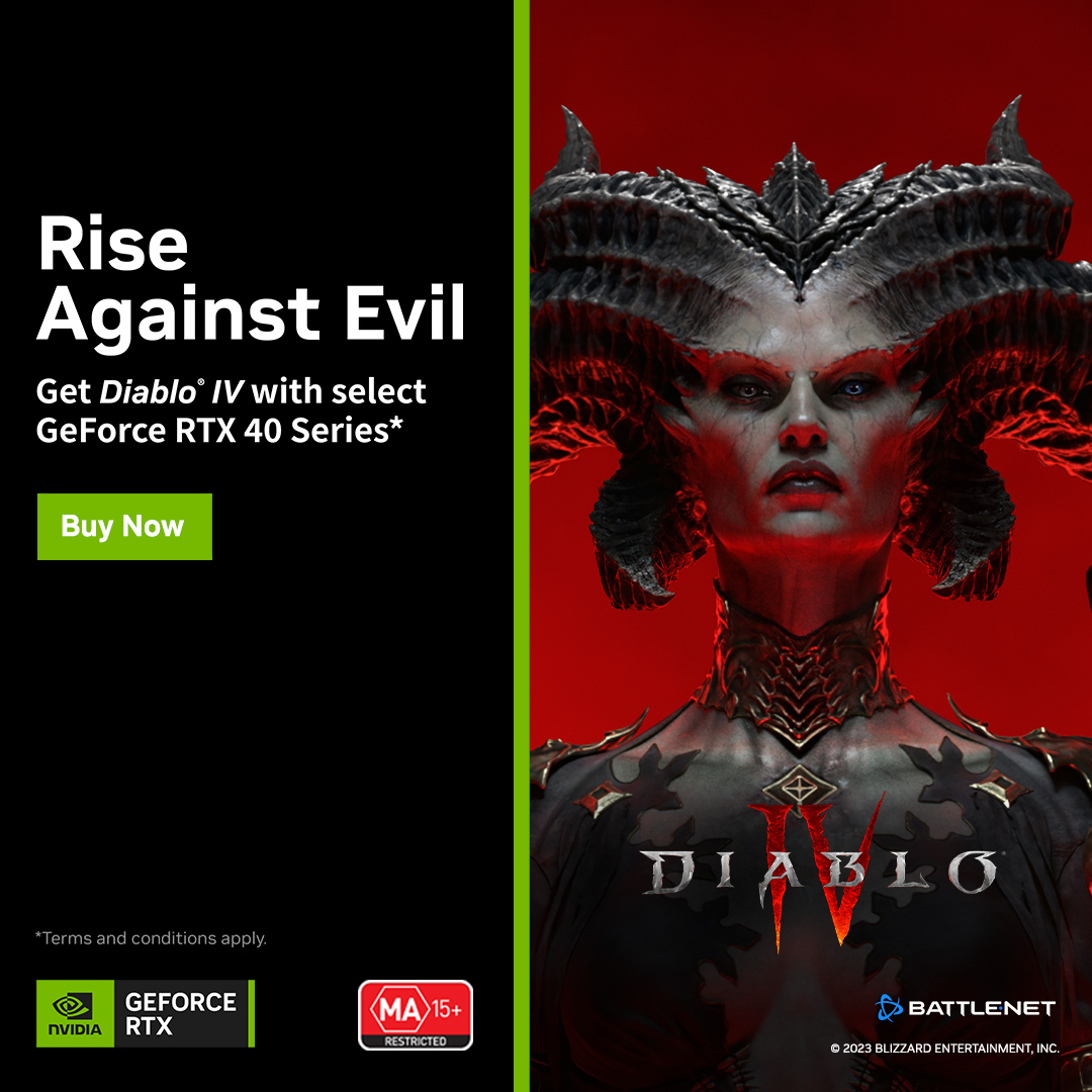 Get Diablo IV with select GeForce RTX 40 Series - Rise Against Evil