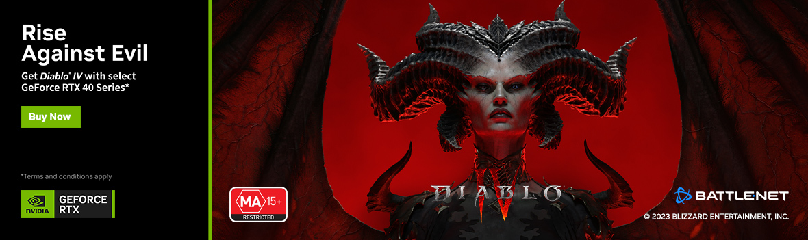 Get Diablo IV with select GeForce RTX 40 Series - Rise Against Evil