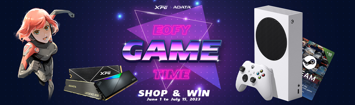 Buy one ADATA | XPG specified products to get a $10 steam wallet and a chance to win great prizes!