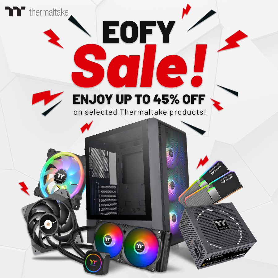 Enjoy Up to 45% OFF on Selected Thermaltake Products!