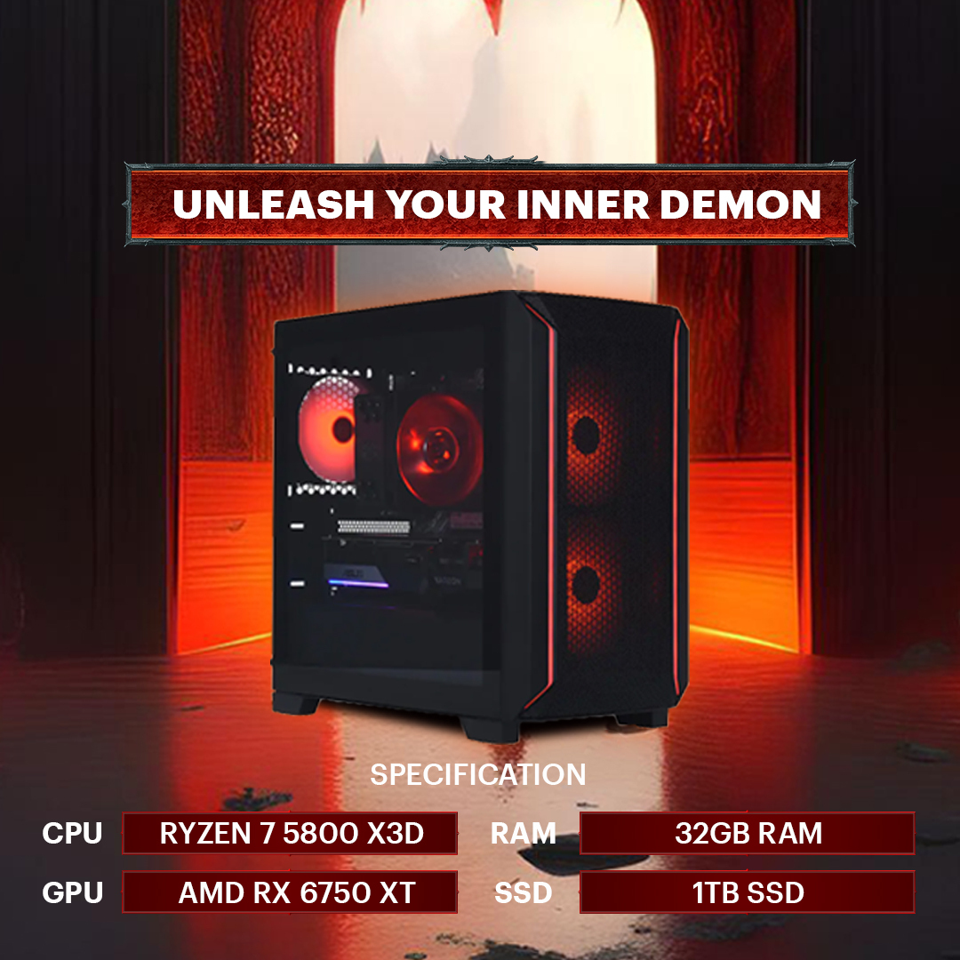 Check Out the Diablo-inspired gaming PCs!