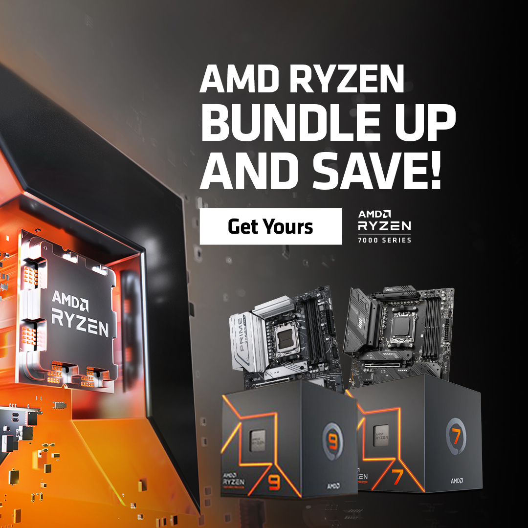 Bundle Up and Save with AMD CPU & Motherboards!