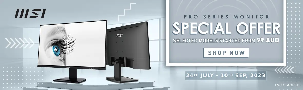 Shop from $99 for MSI Pro Series Monitors 