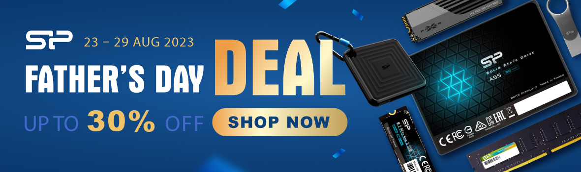 Silicon Power Father's Day Sale - Up to 30% OFF
