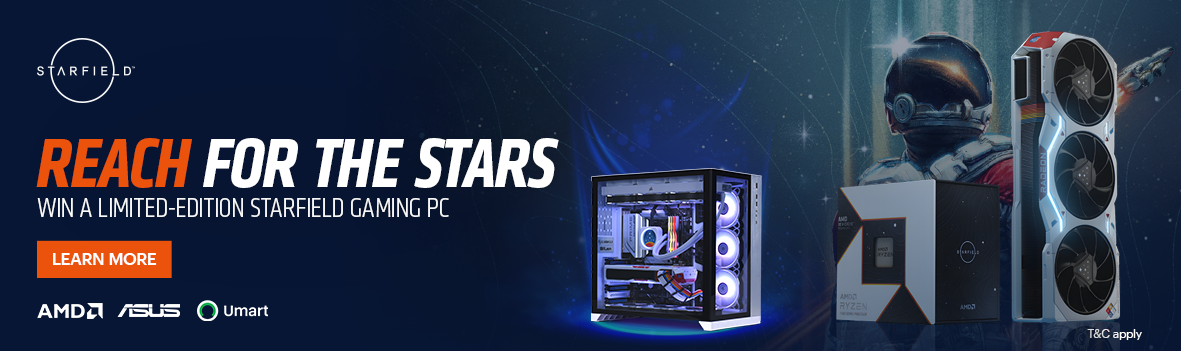 Limited Edition Starfield Themed Gaming PC Giveaway