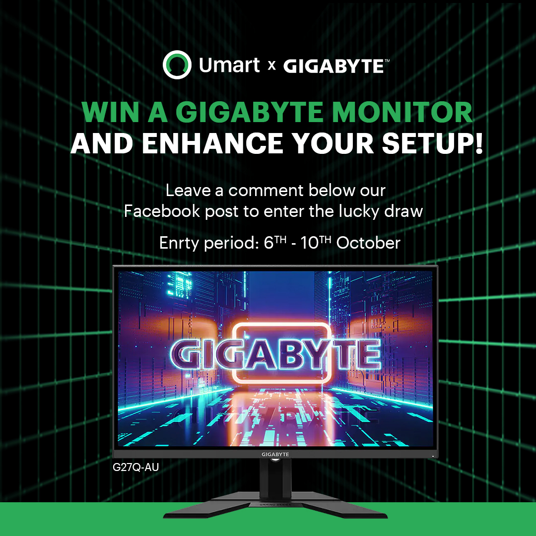 Win a Gigabyte Gaming Monitor! Exciting Giveaway Alert!