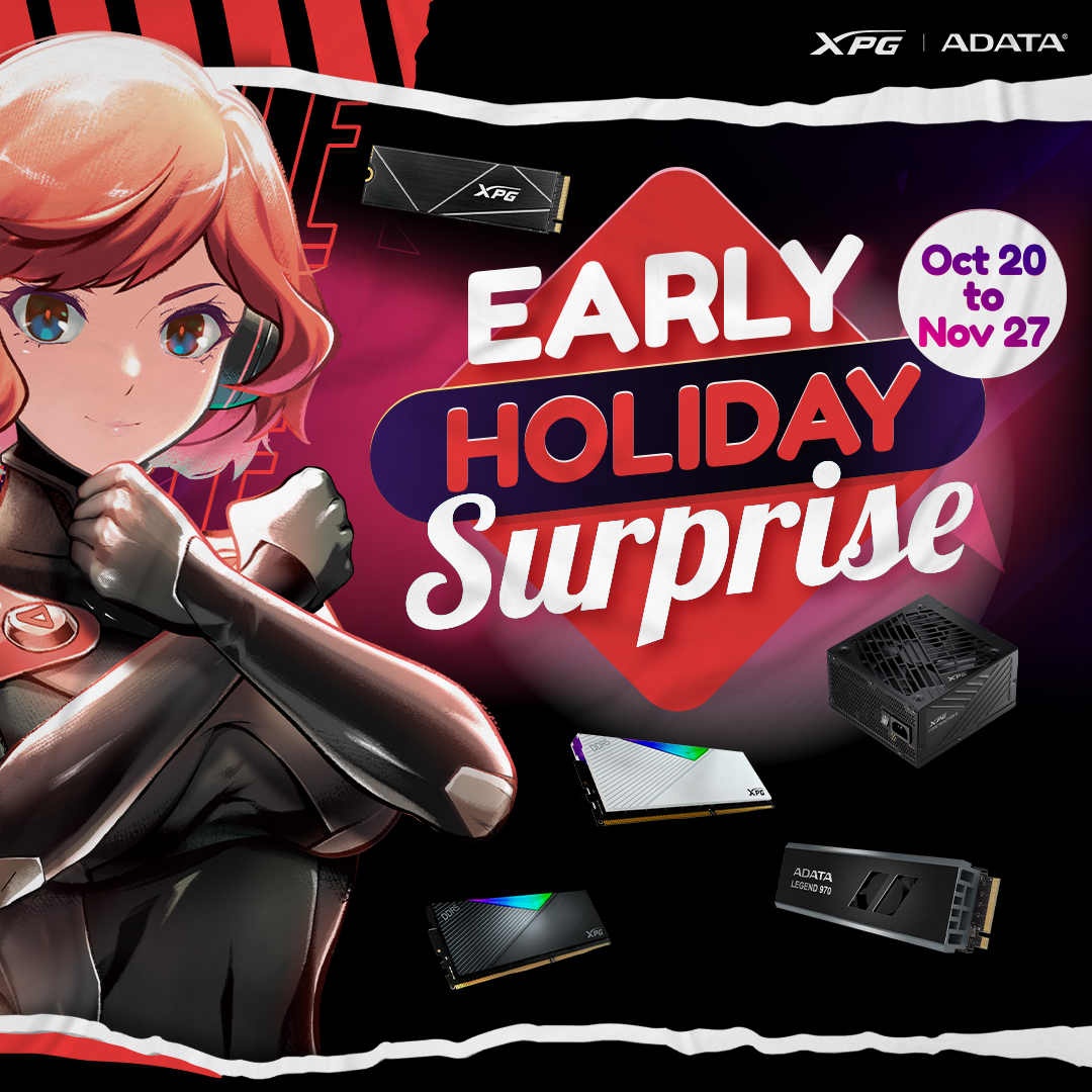 ADATA Early Holiday Surprise - Save Big & Win Prizes!