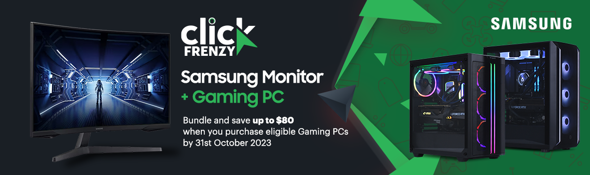 Bundle Up and Save Up to $80 with Samsung Monitors and Gaming PCs