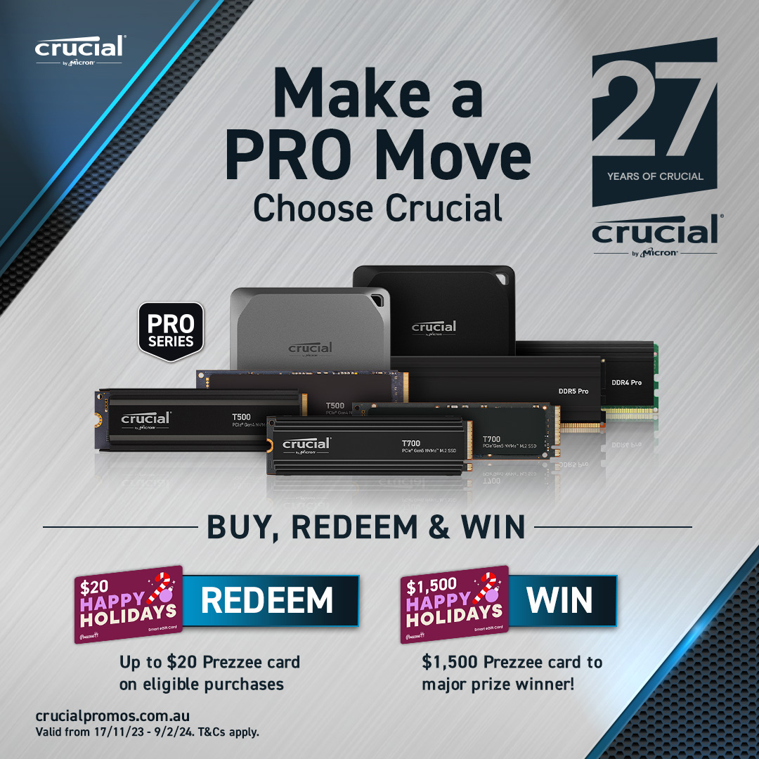 Buy Crucial Products, Redeem and Win Up to $1500 Prizes!