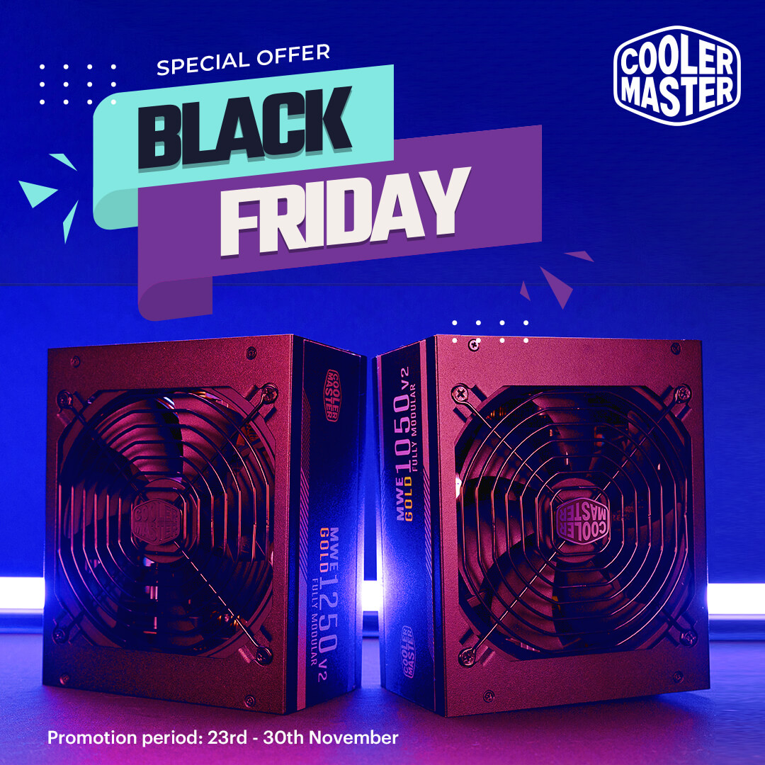 Cooler Master PSU Black Friday Sale - Save Up to $80!