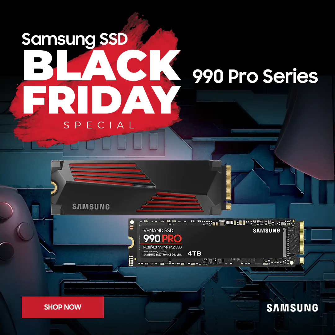 Samsung SSD 990 PRO Black Friday Sales!