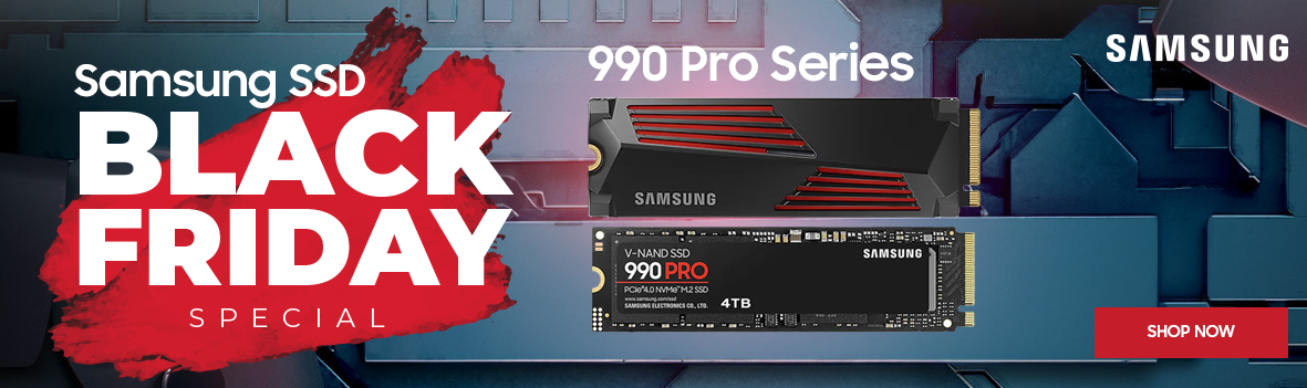 Samsung SSD 990 PRO Black Friday Sales!