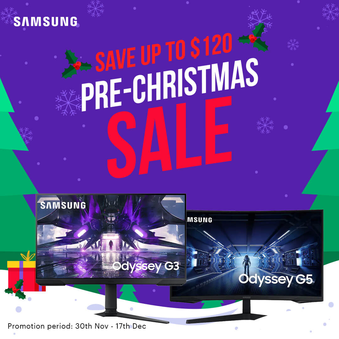  Samsung Odyssey Monitor Pre-Christmas Sale