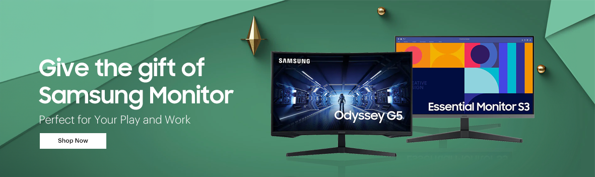 Give the Gift of Samsung Monitor - Perfect for Your Play and Work