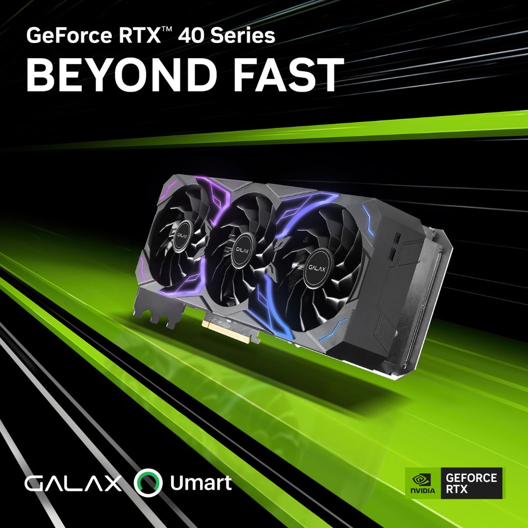 Beyond Fast with Galax GeForce RTX 40 Series GPU