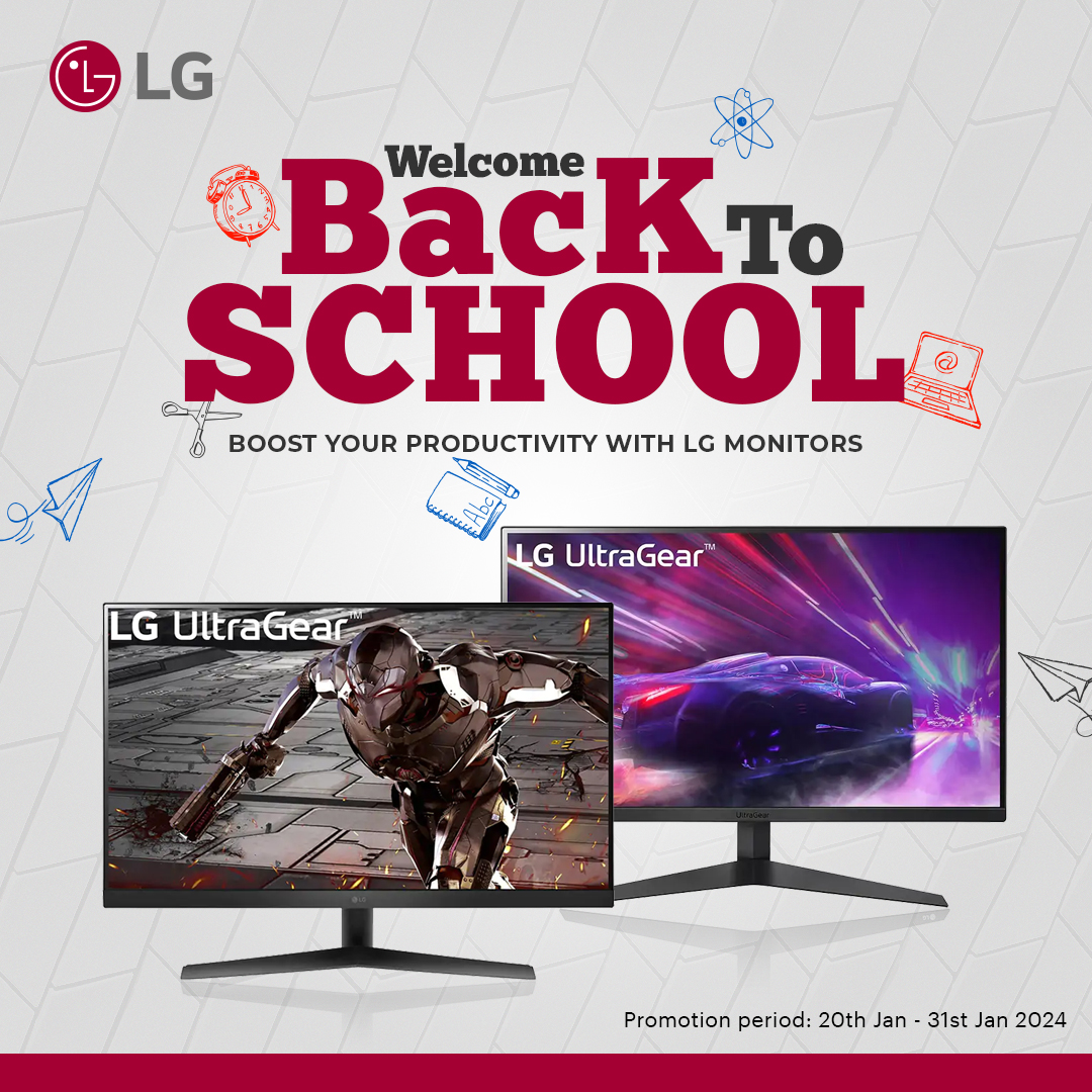 LG Back to School Sale - Boost Your Productivity with LG