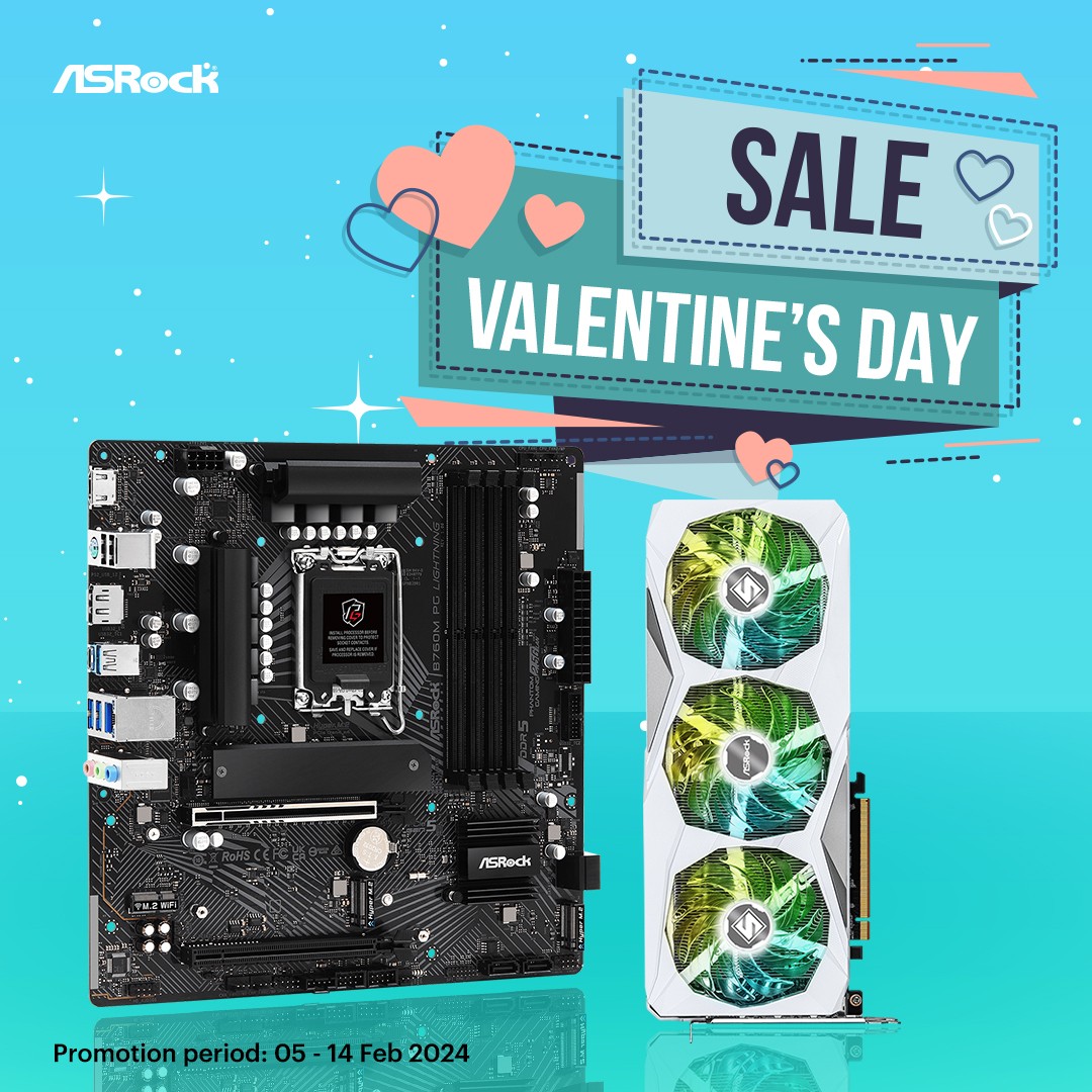 ASRock Valentine's Day Sale