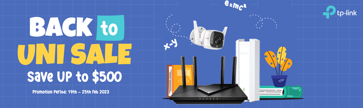 TP-Link Back to Uni Sale - Save Up to $500