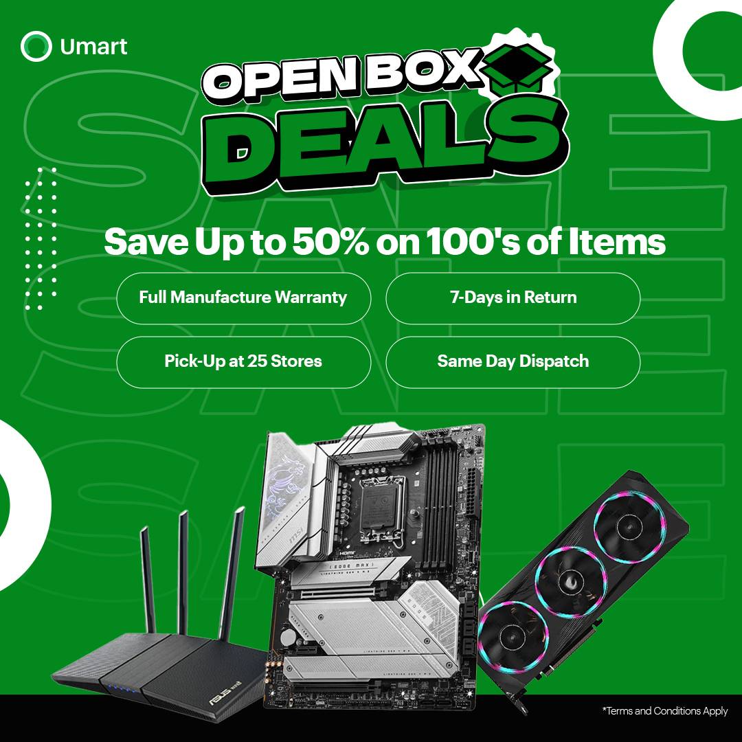 Open Box Deals | Save Up to 50% on returned and like-new products before they're gone for good!