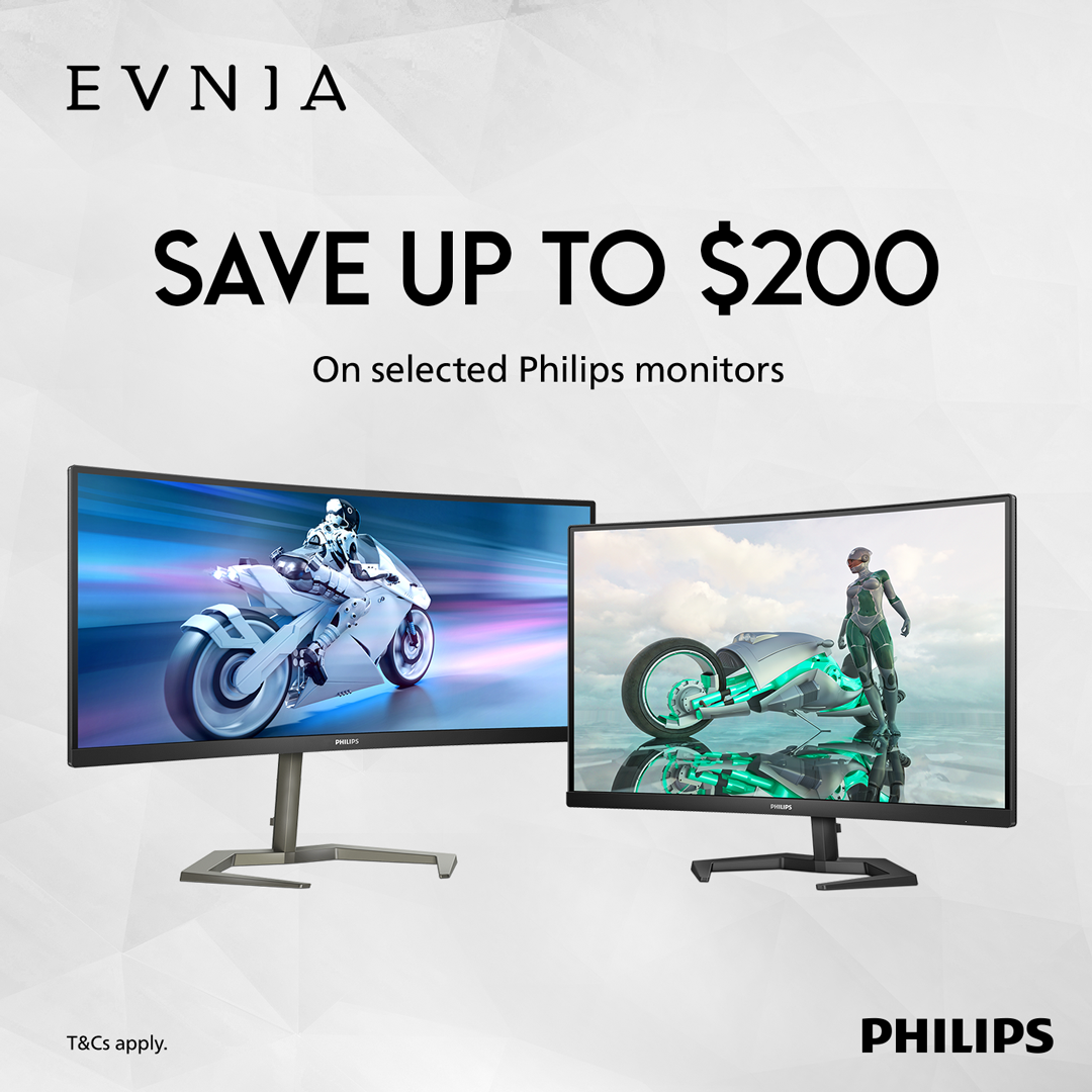 Philips Monitors Easter Sale - SAVE UP TO $200 On Selected Philips Monitors