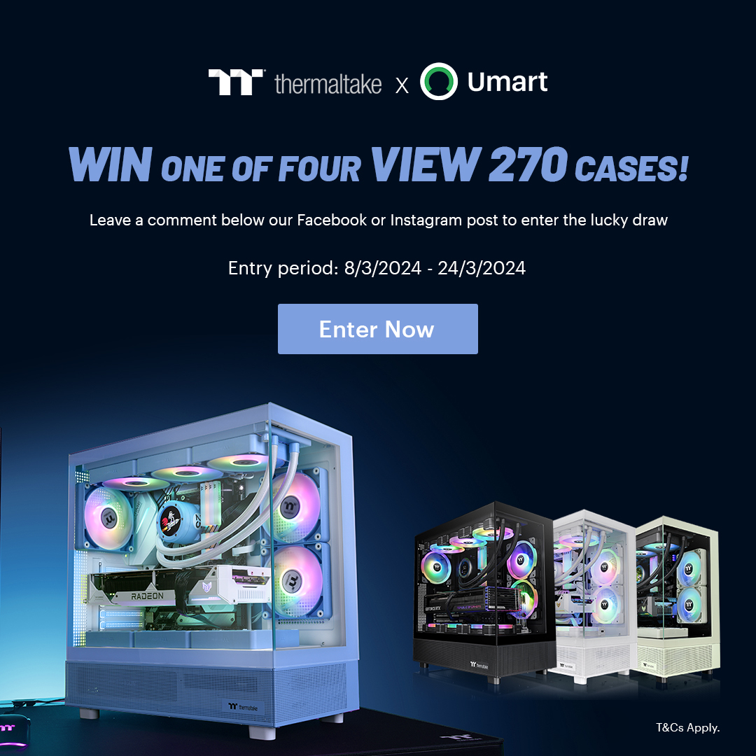 Giveaway | Win One of FOUR Thermaltake View 270 Cases Today! 