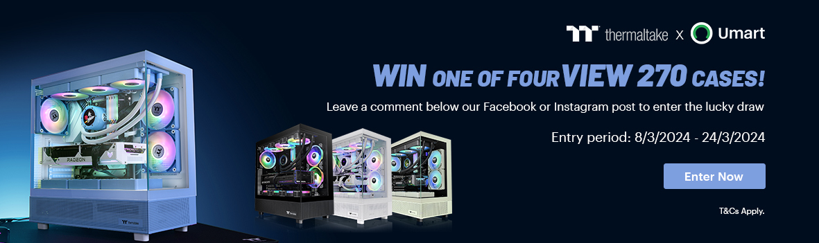 Giveaway | Win One of FOUR Thermaltake View 270 Cases Today! 