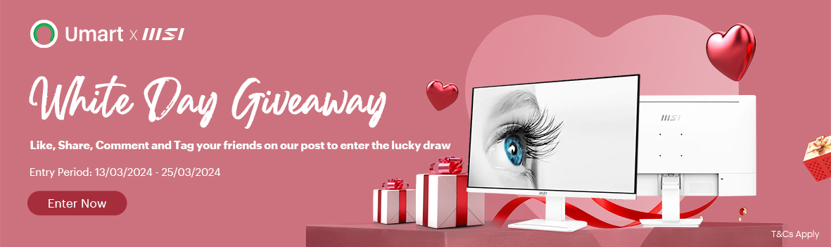 White Day Giveaway | Win an MSI PRO Monitor Today!