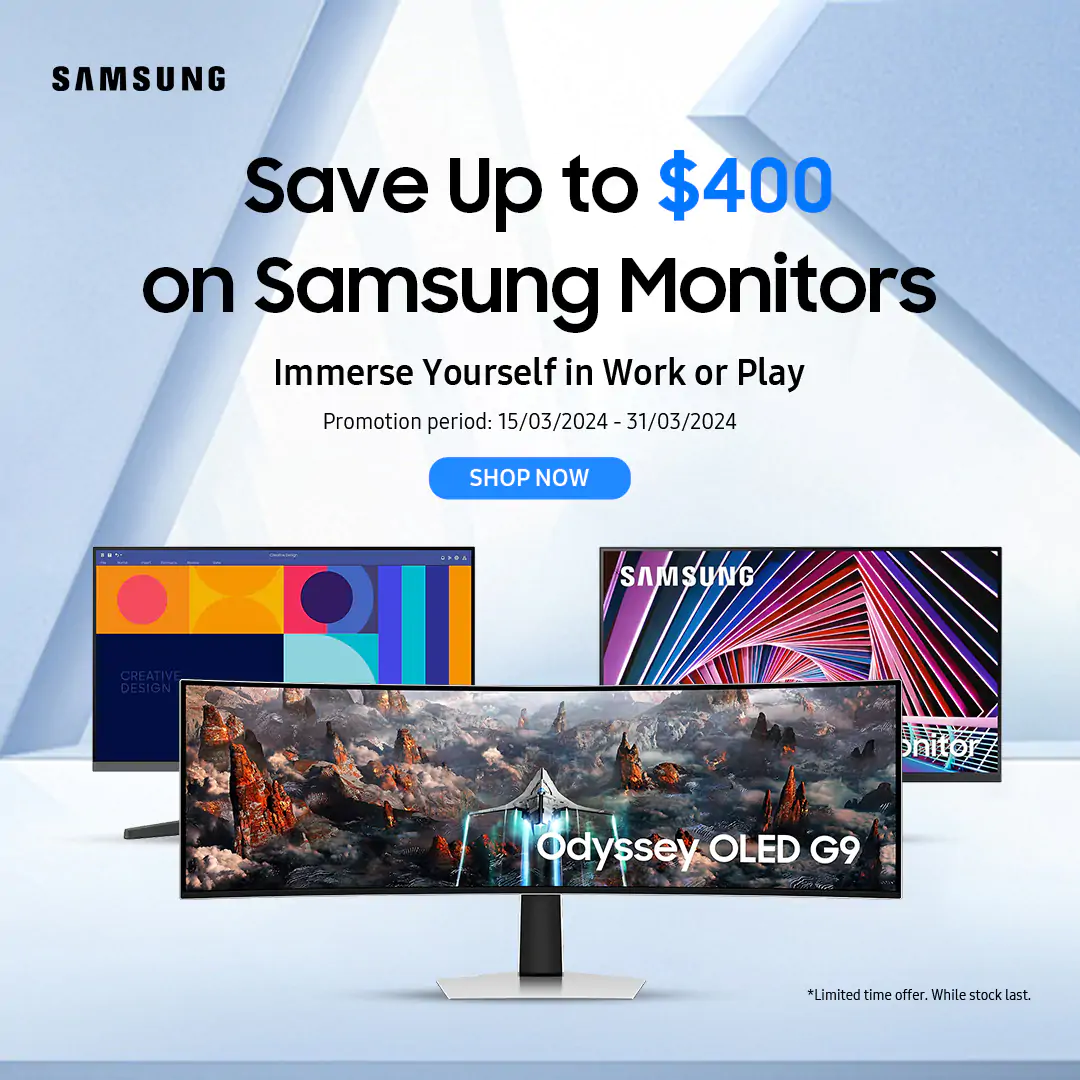 Save Up to $400 on Samsung Monitors Now!