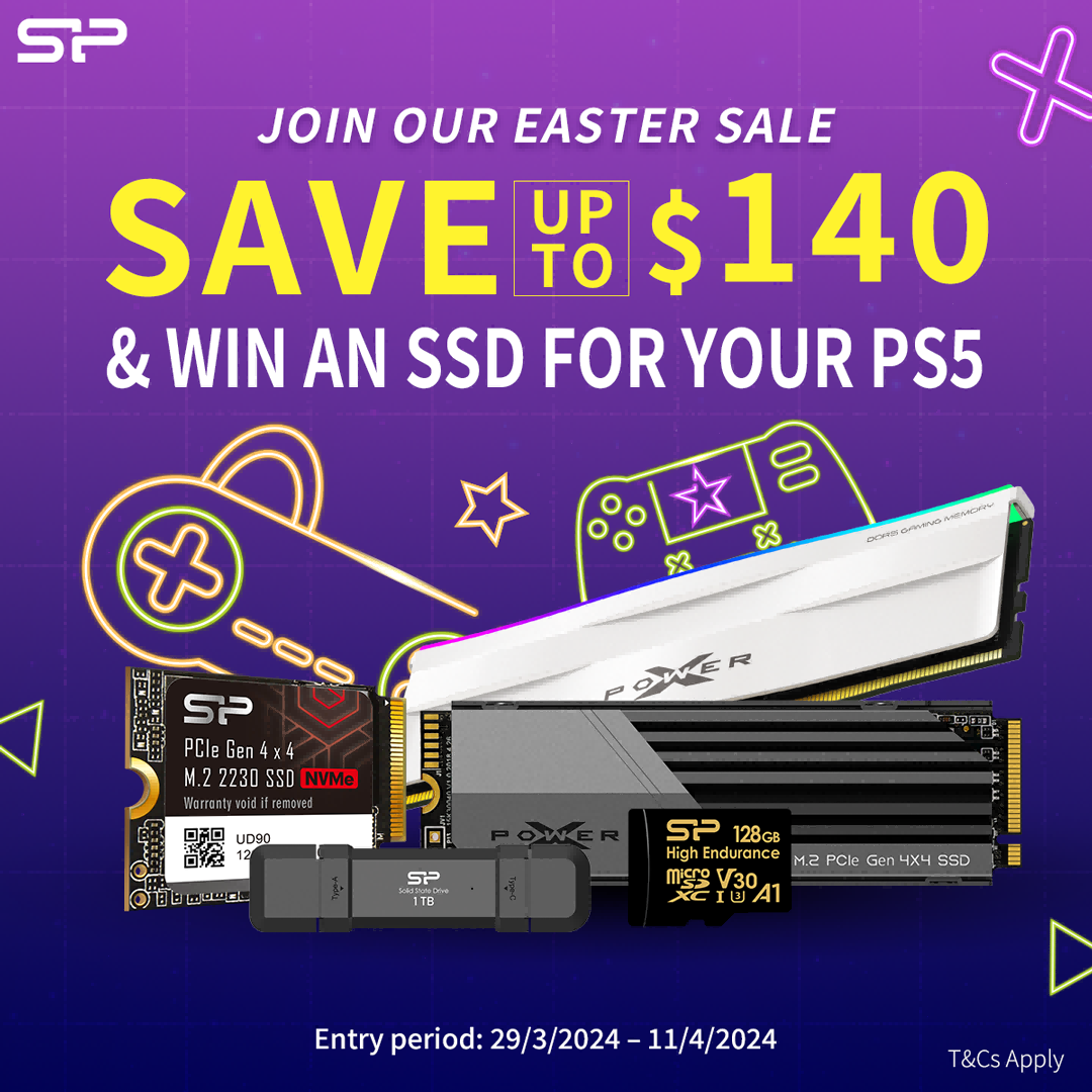 Silicon Power Easter Sale 