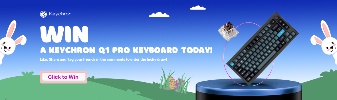 Giveaway | Win a Keychron Q1 Pro Keyboard Today!
