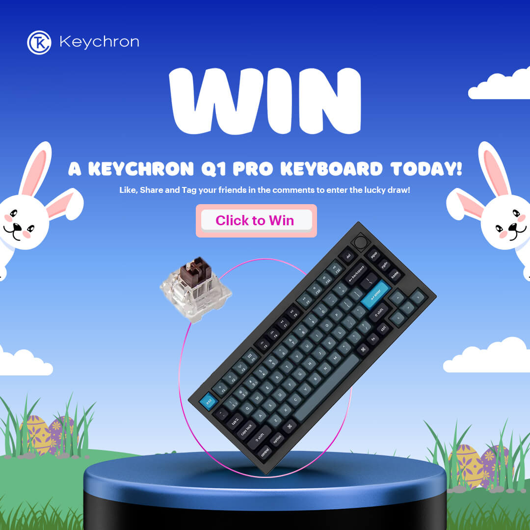 Giveaway | Win a Keychron Q1 Pro Keyboard Today!