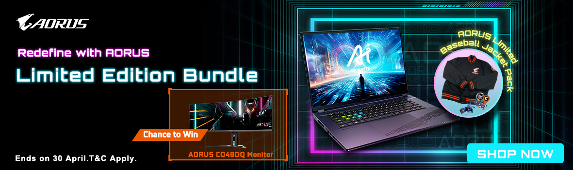 REDEFYNE WITH AORUS: LIMITED EDITION BUNDLE